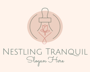 Tulip Rose Oil  logo design