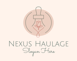 Tulip Rose Oil  logo design