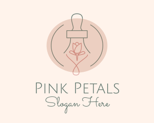 Tulip Rose Oil  logo design