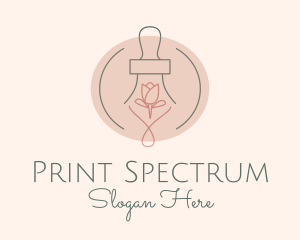 Tulip Rose Oil  logo design