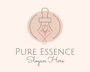 Tulip Rose Oil  logo design