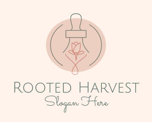 Tulip Rose Oil  logo design