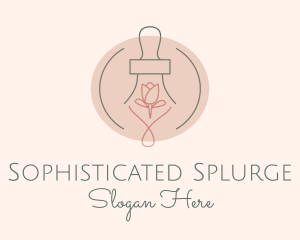 Tulip Rose Oil  logo design