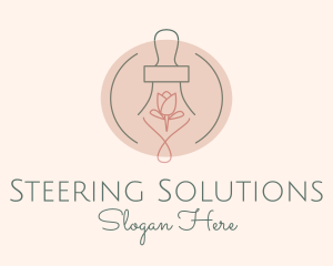 Tulip Rose Oil  logo design