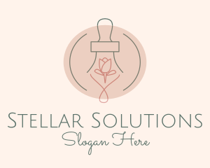 Tulip Rose Oil  logo design