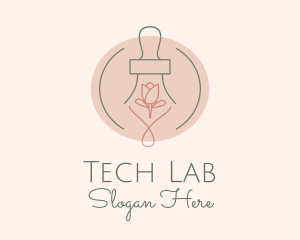 Tulip Rose Oil  logo design