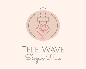 Tulip Rose Oil  logo design