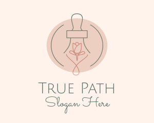 Tulip Rose Oil  logo design