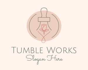 Tulip Rose Oil  logo design