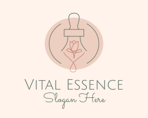 Tulip Rose Oil  logo design