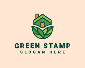 Green Leaf House logo design