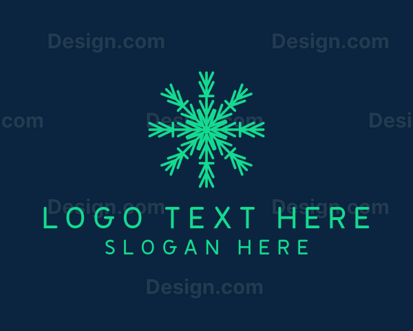 Snowflake Twig Decoration Logo