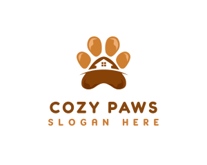 Pet Paw Grooming logo design