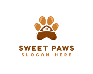 Pet Paw Grooming logo design