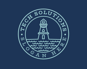 Blue Sea Lighthouse logo