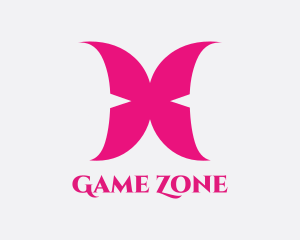 Pink Butterfly Wings  logo