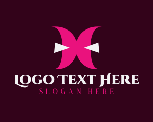 Pink Butterfly Wings  logo