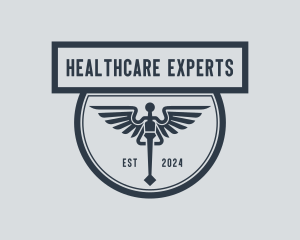 Healthcare Medical Laboratory logo design