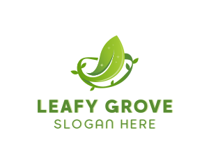 Leaves Botanical Garden logo