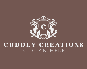 Wedding Hotel Crown logo design