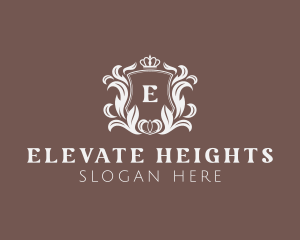 Wedding Hotel Crown logo design