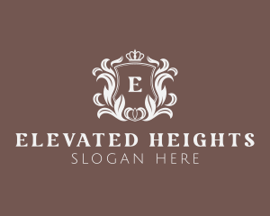 Wedding Hotel Crown logo design