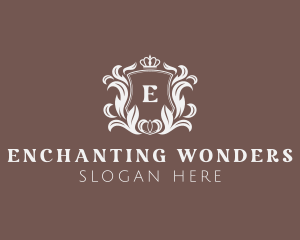 Wedding Hotel Crown logo design