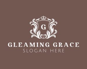 Wedding Hotel Crown logo design