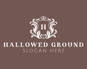 Wedding Hotel Crown logo design