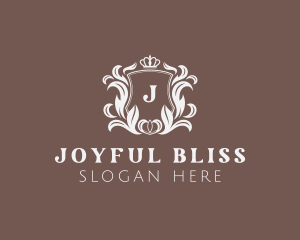 Wedding Hotel Crown logo design