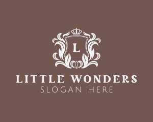 Wedding Hotel Crown logo design