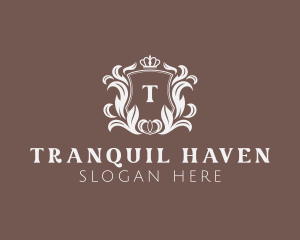 Wedding Hotel Crown logo design