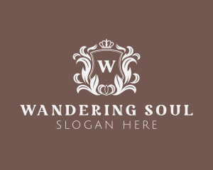 Wedding Hotel Crown logo design