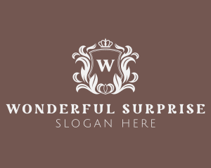 Wedding Hotel Crown logo design