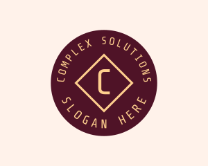 Circle Diamond Business logo design