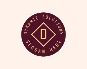 Circle Diamond Business logo design