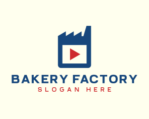 Media Player Factory logo design