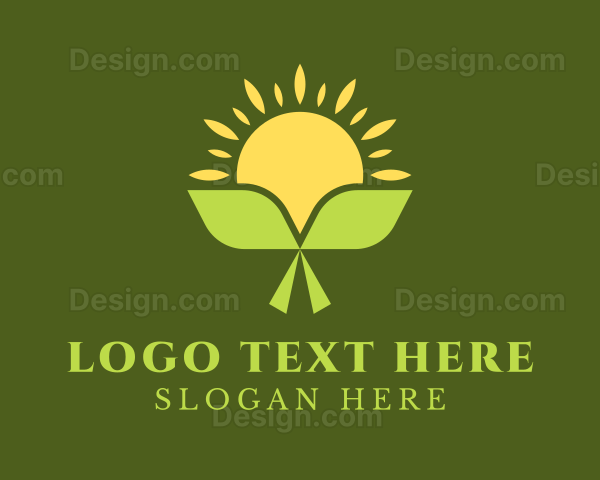 Natural Leaf Farming Logo