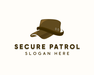 Military Patrol Cap logo design