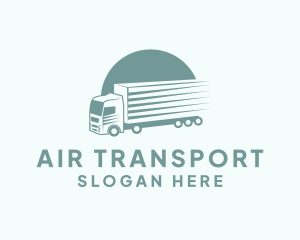 Cargo Truck Haulage logo design