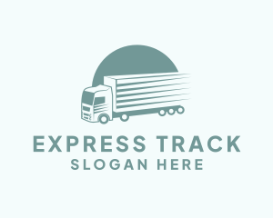 Cargo Truck Haulage logo design