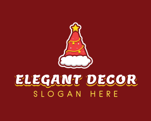 Christmas Holiday Hat logo design