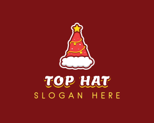 Christmas Holiday Hat logo design