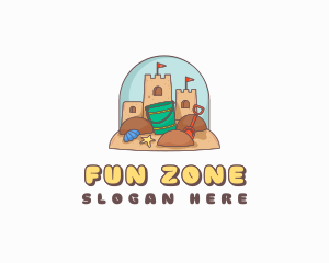 Sand Castle Shore logo design