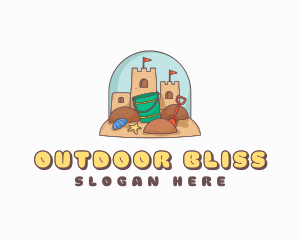 Sand Castle Shore logo design