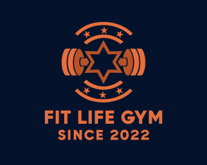 Star Gym Fitness Dumbbell  logo