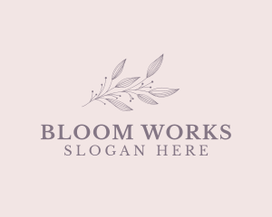 Organic Wellness Spa logo design