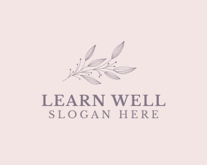 Organic Wellness Spa logo design