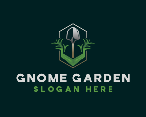 Gardening Shovel Tool logo design