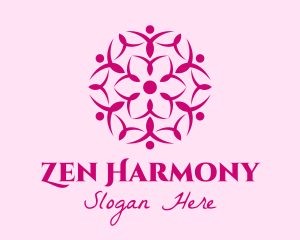 Pink Flower Spa logo